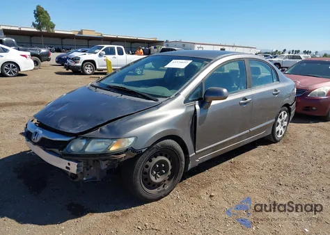 2009 Honda Civic Lx from USA, damaged, VIN 1HGFA165X9L020933